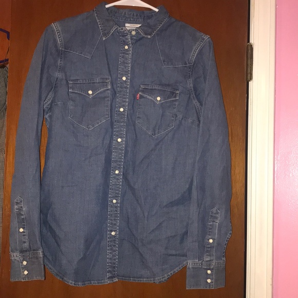 Levi Jean button down - Picture 1 of 1